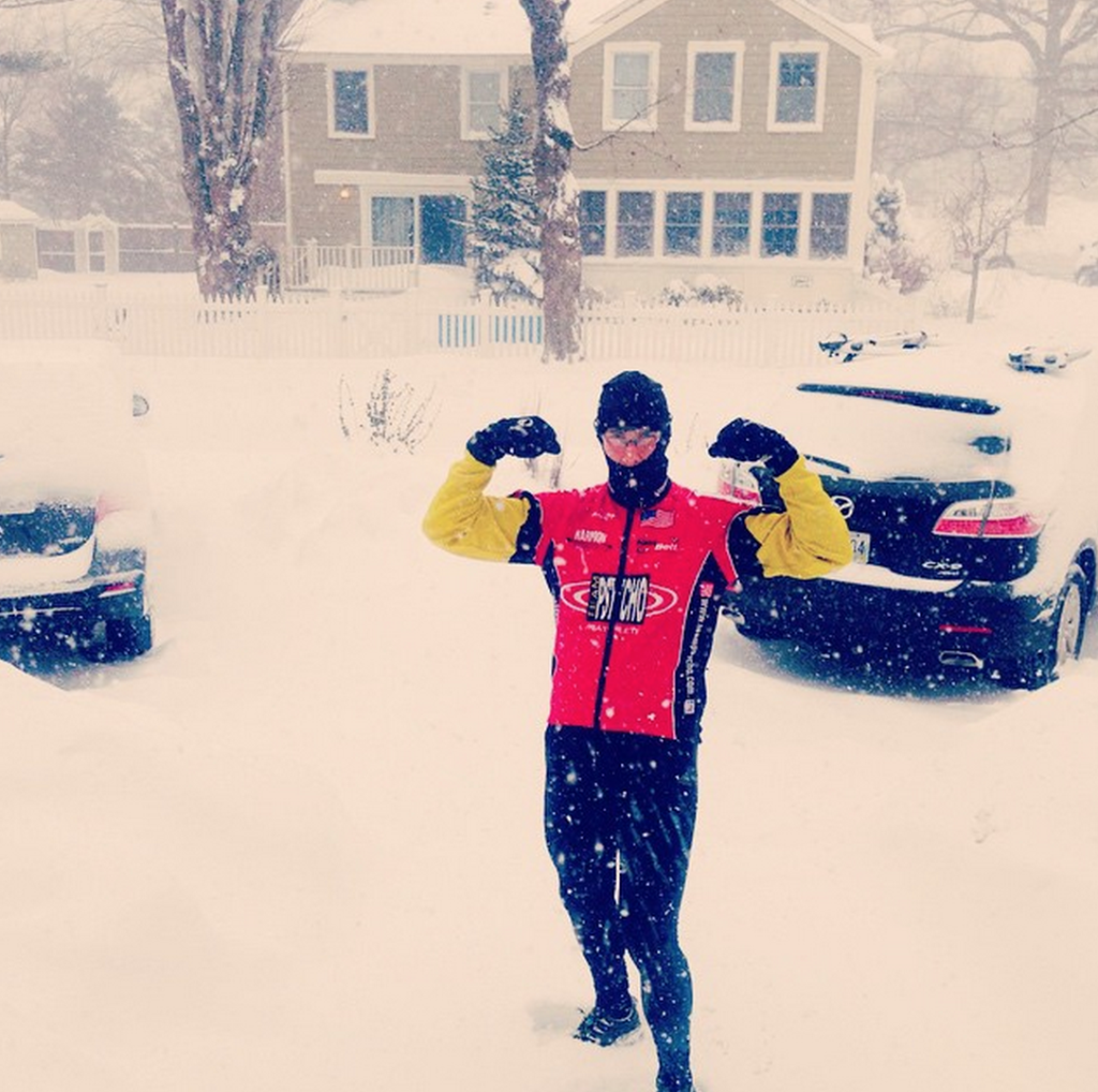 Winter Long Running in Rhode Island