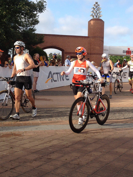 Emily Hits the Bike @ Ironman® Texas