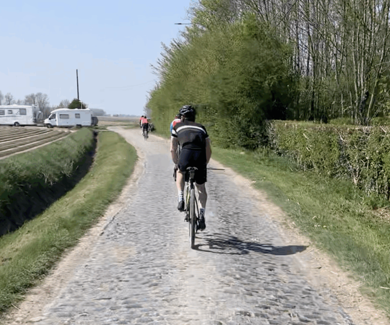 the cobbles of paris roubaix don't mess around
